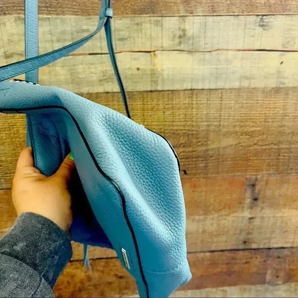 Rebecca Minkoff Small Darren Leather Feed Shoulder Bag - Picture 8 of 11